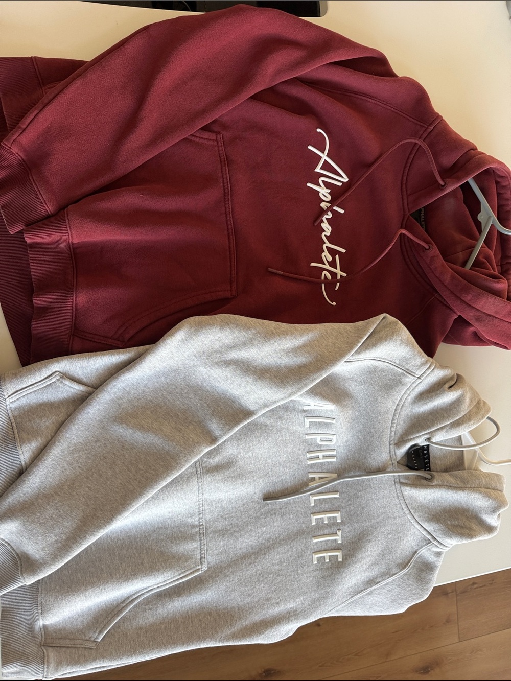 Alphalete hoodies